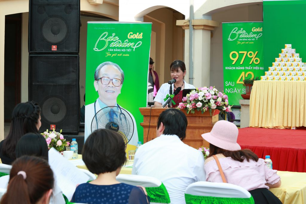 PGS.TS Lưu Thị Hồng, nguyên Vụ trưởng Vụ Sức khỏe bà mẹ và Trẻ em, Bộ Y tế chia sẻ tại lễ ra quân chiến dịch